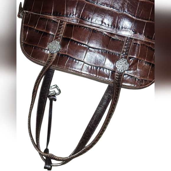 Vintage Brighton Croco Dome Handbag - Picture 13 of 14